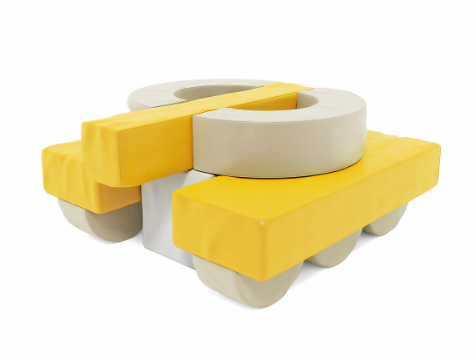 Мягкий игровой комплекс Romana «Танк» 88753