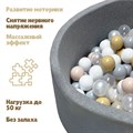 Шарики для сухого бассейна Romana Airball 150 шт, Pastel mix 64559 - фото 314752