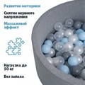 Шарики для сухого бассейна Romana Airball 150 шт, Grey mix 64562