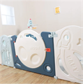 Манеж UNIX Kids SUPREME Space Blue с качелями 92824 - фото 469259 Манеж UNIX Kids SUPREME Space Blue с качелями 92824 - фото 469259