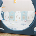 Манеж UNIX Kids SUPREME Space Blue с качелями 92824 - фото 469261 Манеж UNIX Kids SUPREME Space Blue с качелями 92824 - фото 469261