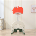 Баскетбольная стойка и хоккейные/футбольные ворота UNIX Kids Dino (3в1) 92828 - фото 469332