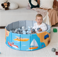 Игрушка Детский сухой бассейн TM Romana Мир приключений Транспорт складной 92858 - фото 469621
